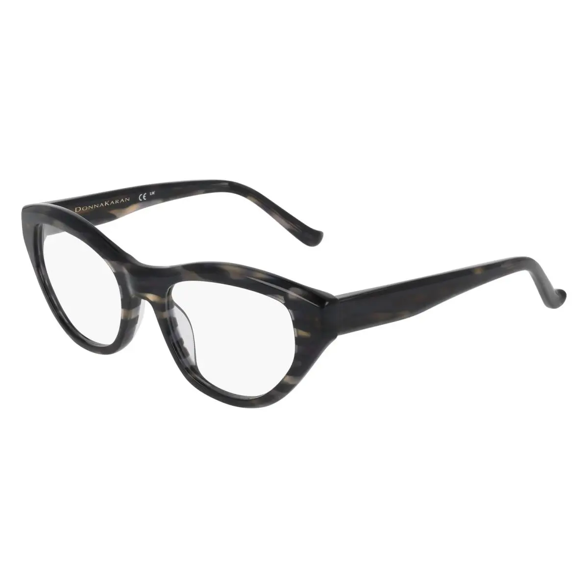 Donna Karan DO 5020 Crystal Grey Horn 050 Size 52 Eyeglasses by DKNY