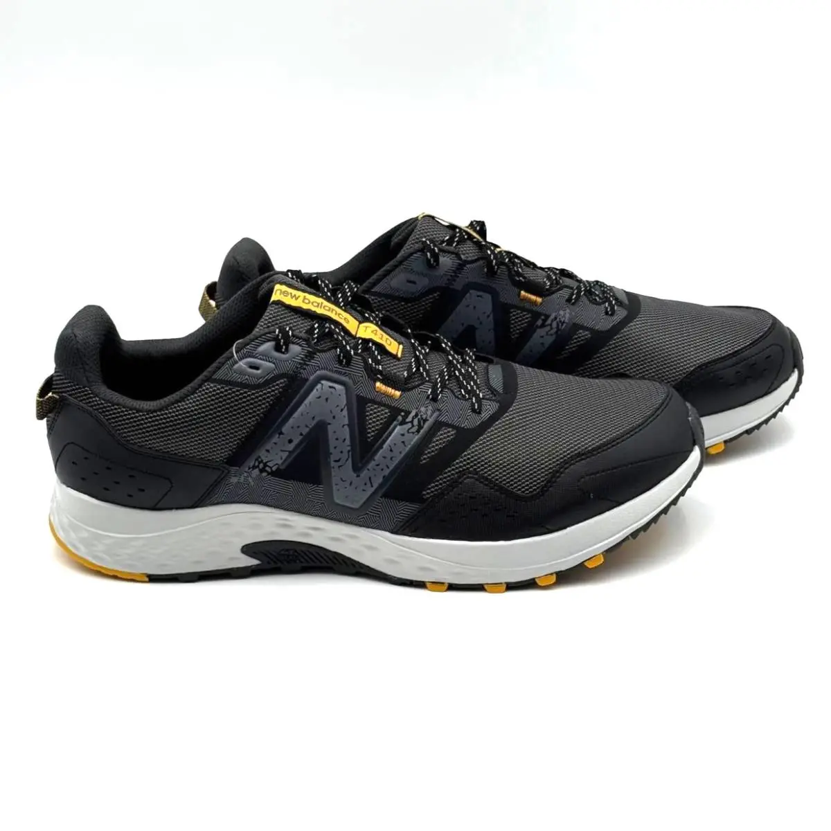 New Balance shoes - New Balance 410 - MT410LG8 - Gray, Manufacturer: Castlerock / Black / Varsity Gold (UPC: 196941165561) 0