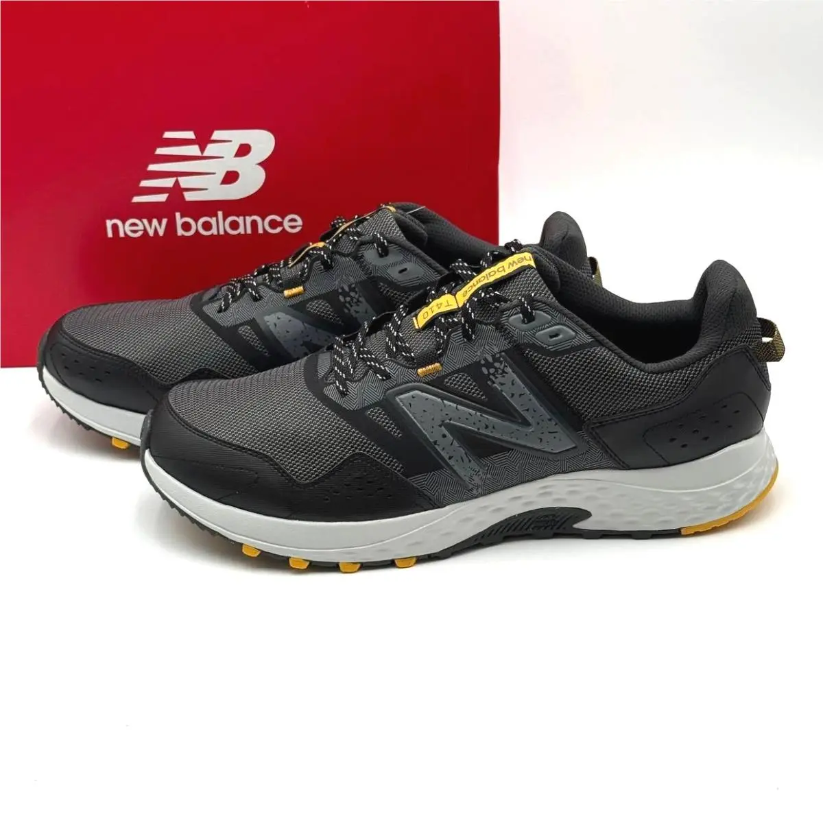 Men’s Size 9 Xwide 4E / Women`s 10.5 New Balance 410v8 Trail Running Shoes Grey