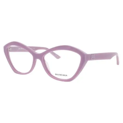 Balenciaga Bb0341o 007 58 Eyeglasses Violet Frame 58 mm