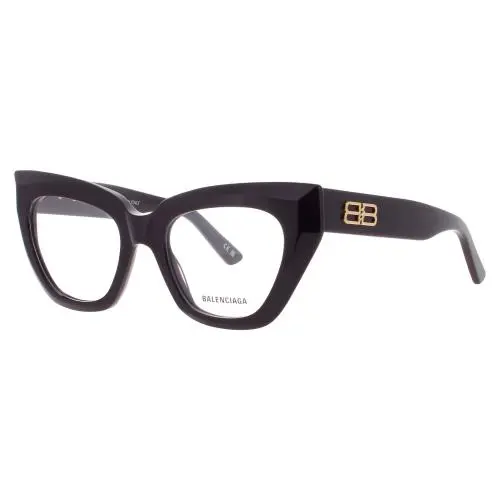 Balenciaga BB0238O 006 50 Eyeglasses Violet Frame 50 mm