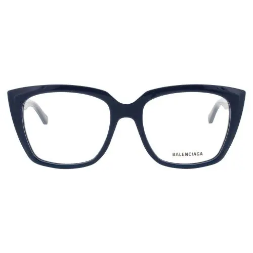 BB0062O-007-53 Eyeglasses Eye Glasses 007 Blue 53mm by Balenciaga