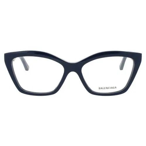 BB0342O-009-55 Eyeglasses Eye Glasses 009 Blue 55mm by Balenciaga