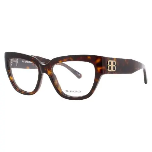 BB0326O-002-53 Eyeglasses Eye Glasses 002 Brown 53mm by Balenciaga