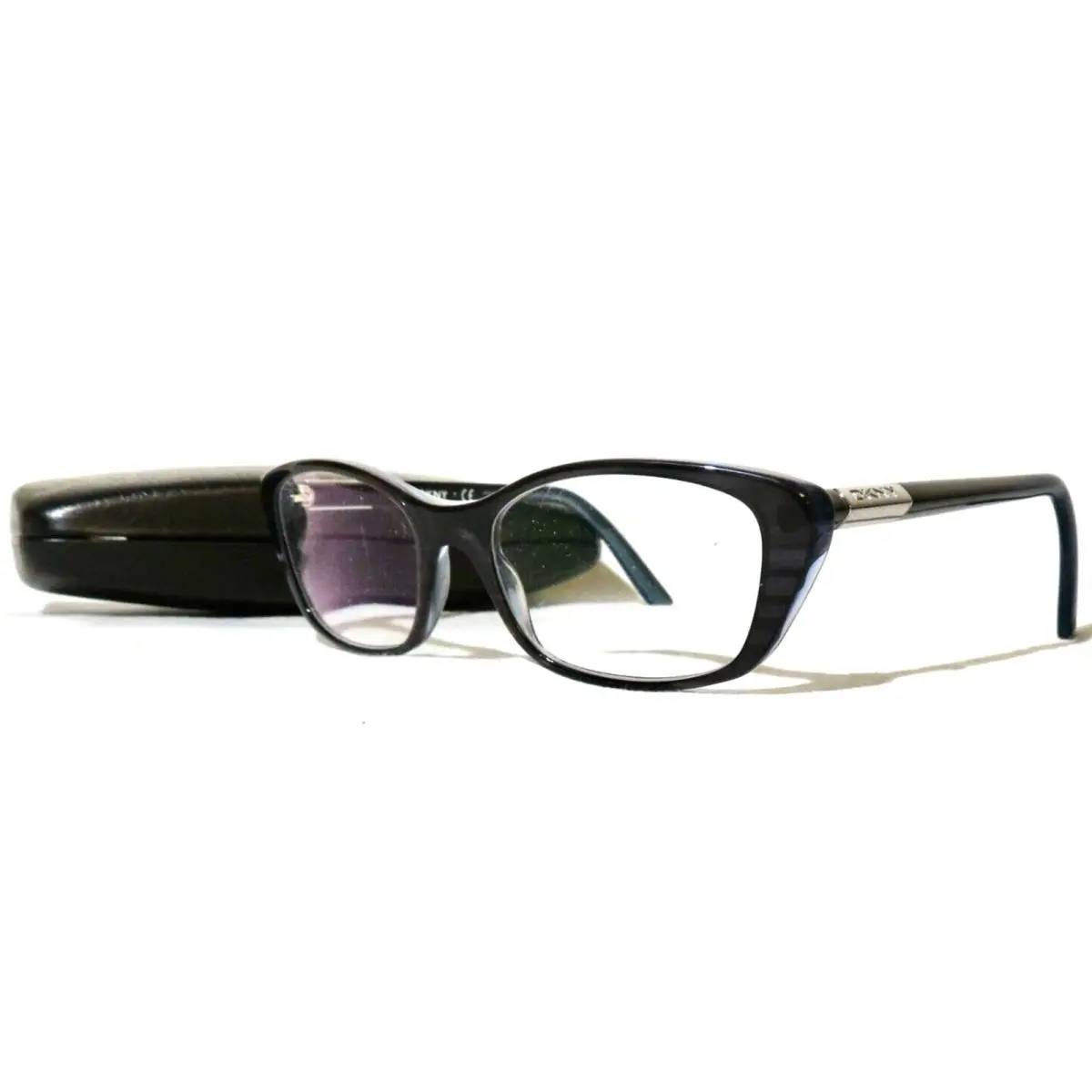 Dkny DY 4661 3001 Shiny Black Women Eyeglasses 52-17-140 MM W/case