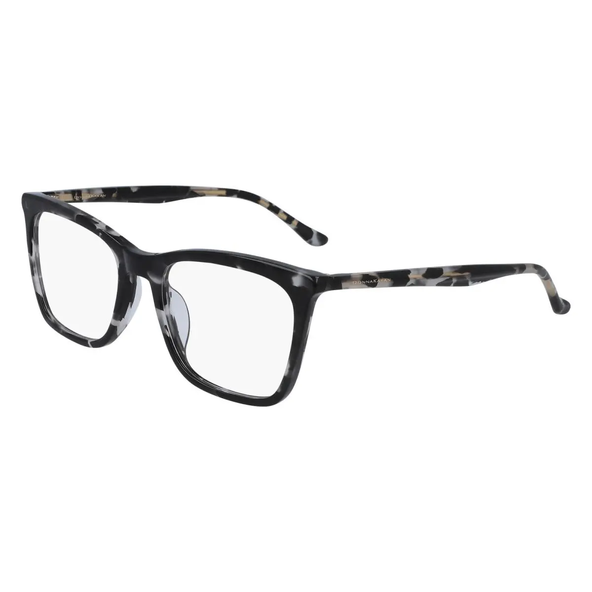 Donna Karan DO-5001 010 Black Grey Tortoise Eyeglasses 52/18/135 by DKNY