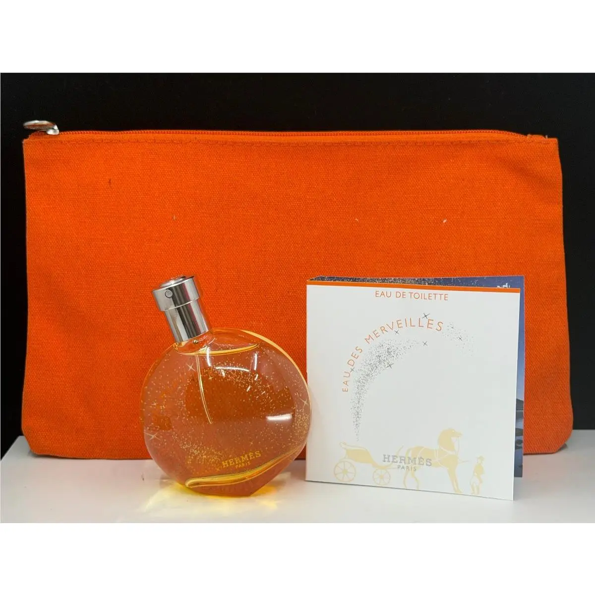 Hermes Eau Des Merveilles 1.6 oz and 0.06 oz Edt Value Set Older Formulation