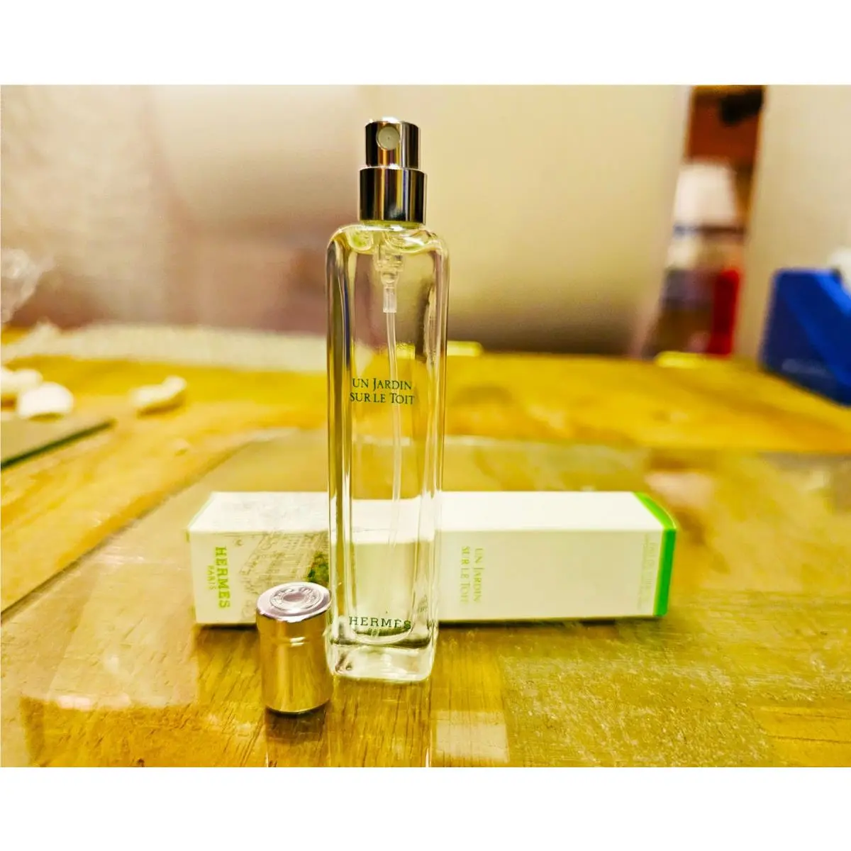Hermes Un Jardin Sur Le Toit Eau De Toilette Spray 15ml .5oz Htf