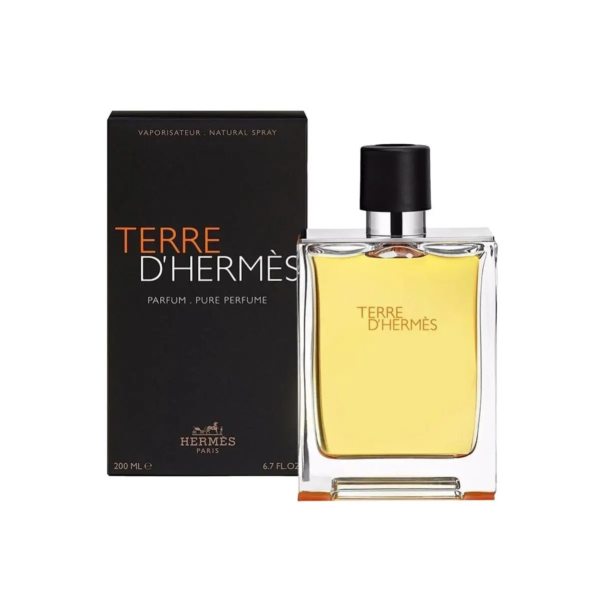 Terre D`hermes 6.7 oz Edp Spray Parfum Pure Perfume Mens Cologne 200 ml