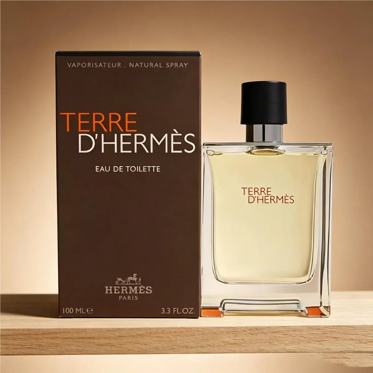 Hermès Terre D`hermes Edt 3.3oz Men Perfume Cologn 3.4oz 100ml