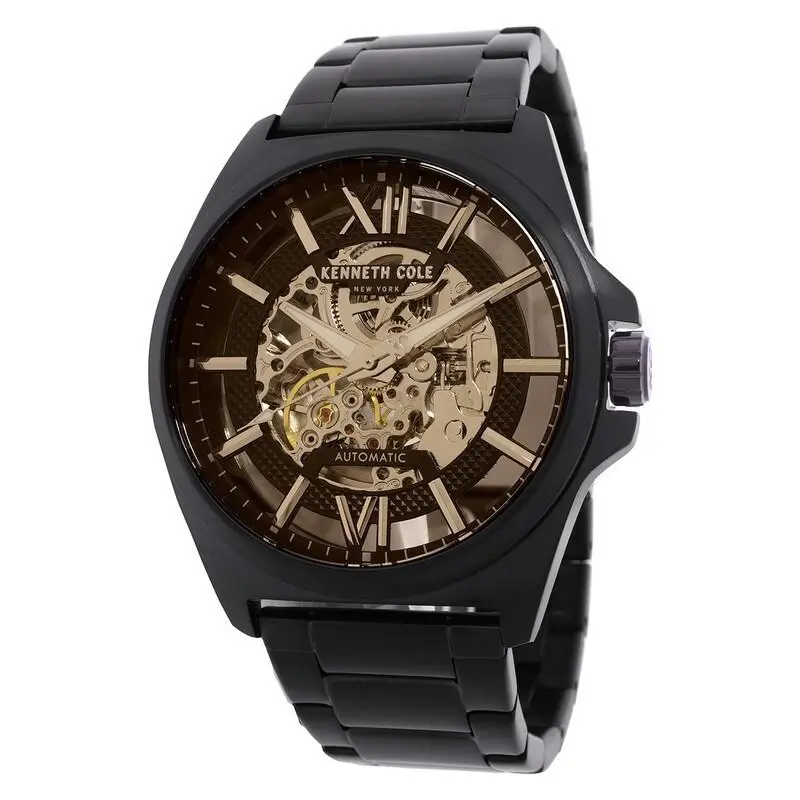 Mens Automatic Skeleton Quartz Watch - KCWGY0065104 by Kenneth Cole