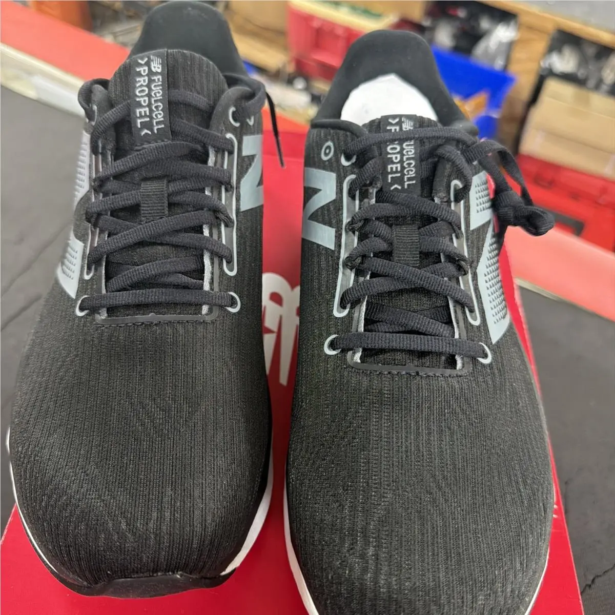 New Balance Fuelcell Propel V5 Running Sneakers Women`s Black Lace-up - 10