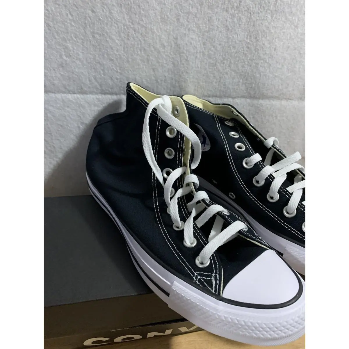 New Balance Converse Black White Classic Chuck Taylor Hi Top Unisex 7.5M/9.5W