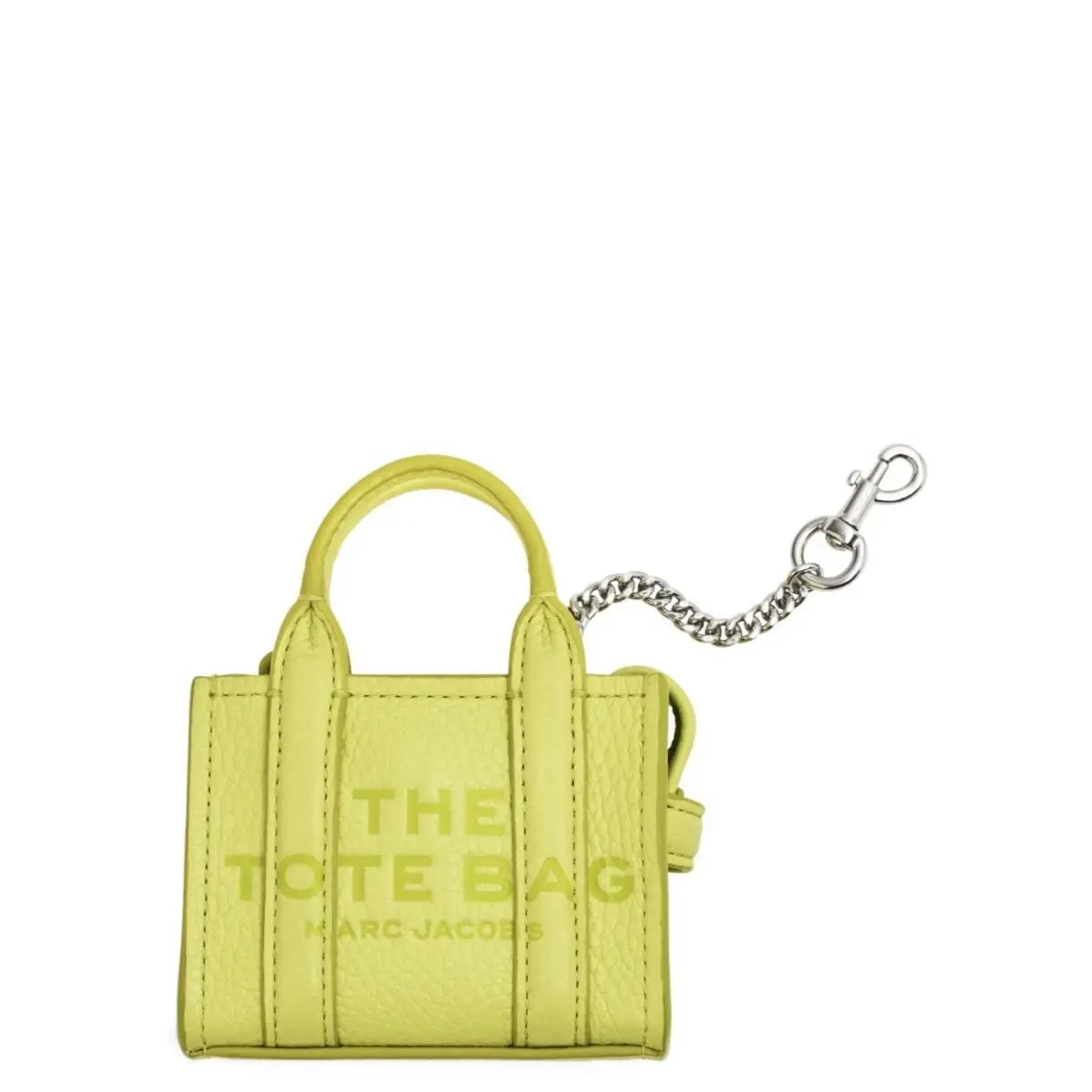 Nano Tote Bag Charm Coin Pouch Purse Wallet Limoncello by Marc Jacobs