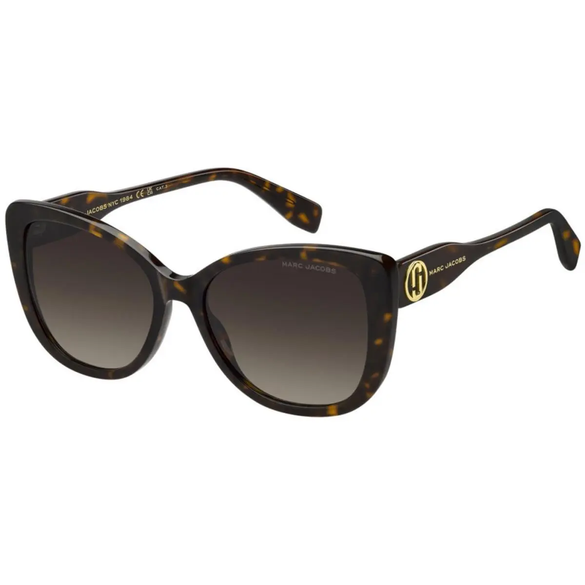 815 /S 86ha Ha Brown Shaded Size 55 Sunglasses by Marc Jacobs