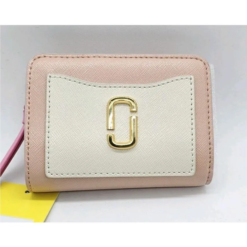 Marc Jacobs Rose Multi Bi‑fold Wallet JL26028