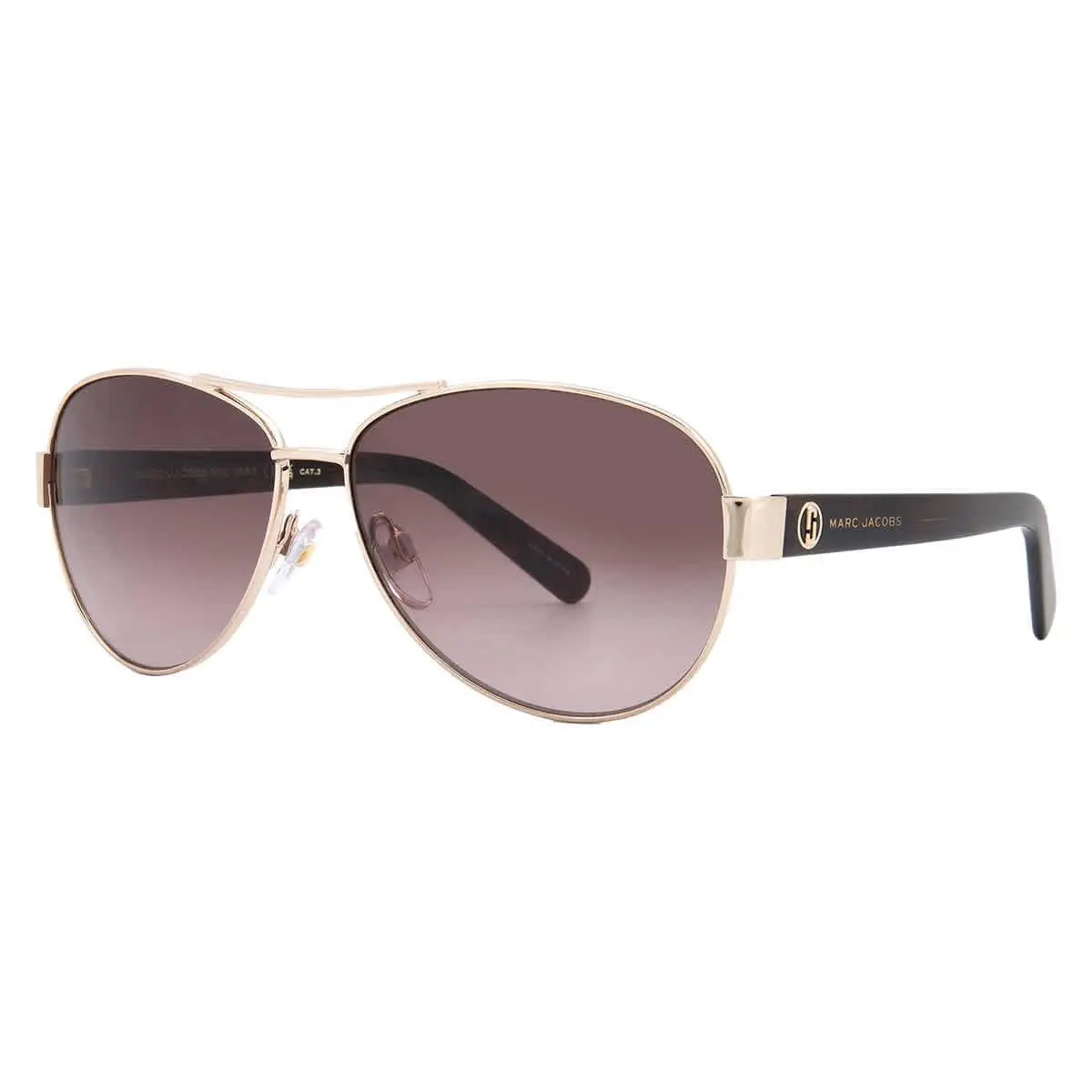 Marc Jacobs Brown Shaded Pilot Ladies Sunglasses Marc 699/S 006J/HA 60