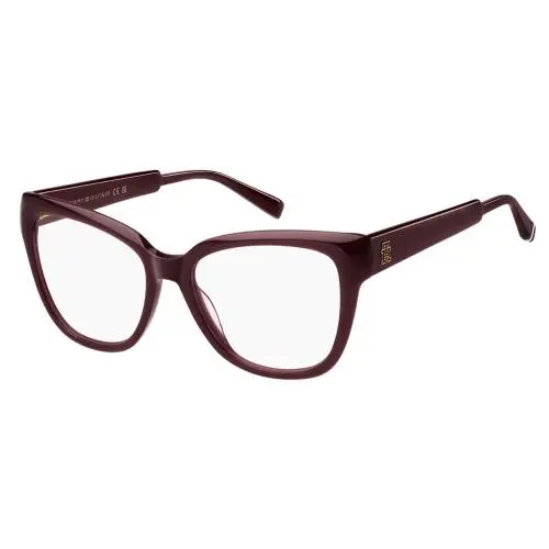 Tommy Hilfiger TH 2209 Burgundy Lhf Size 53 Eyeglasses