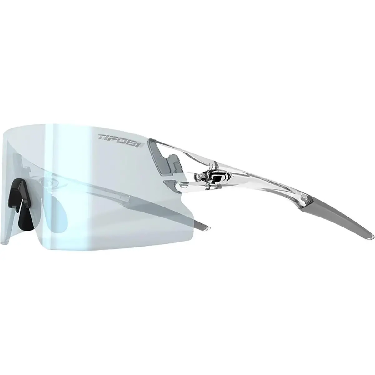 Optics Rail XC Photochromic Sunglasses Crystal Clear/clarion Blue One Si by Tifosi
