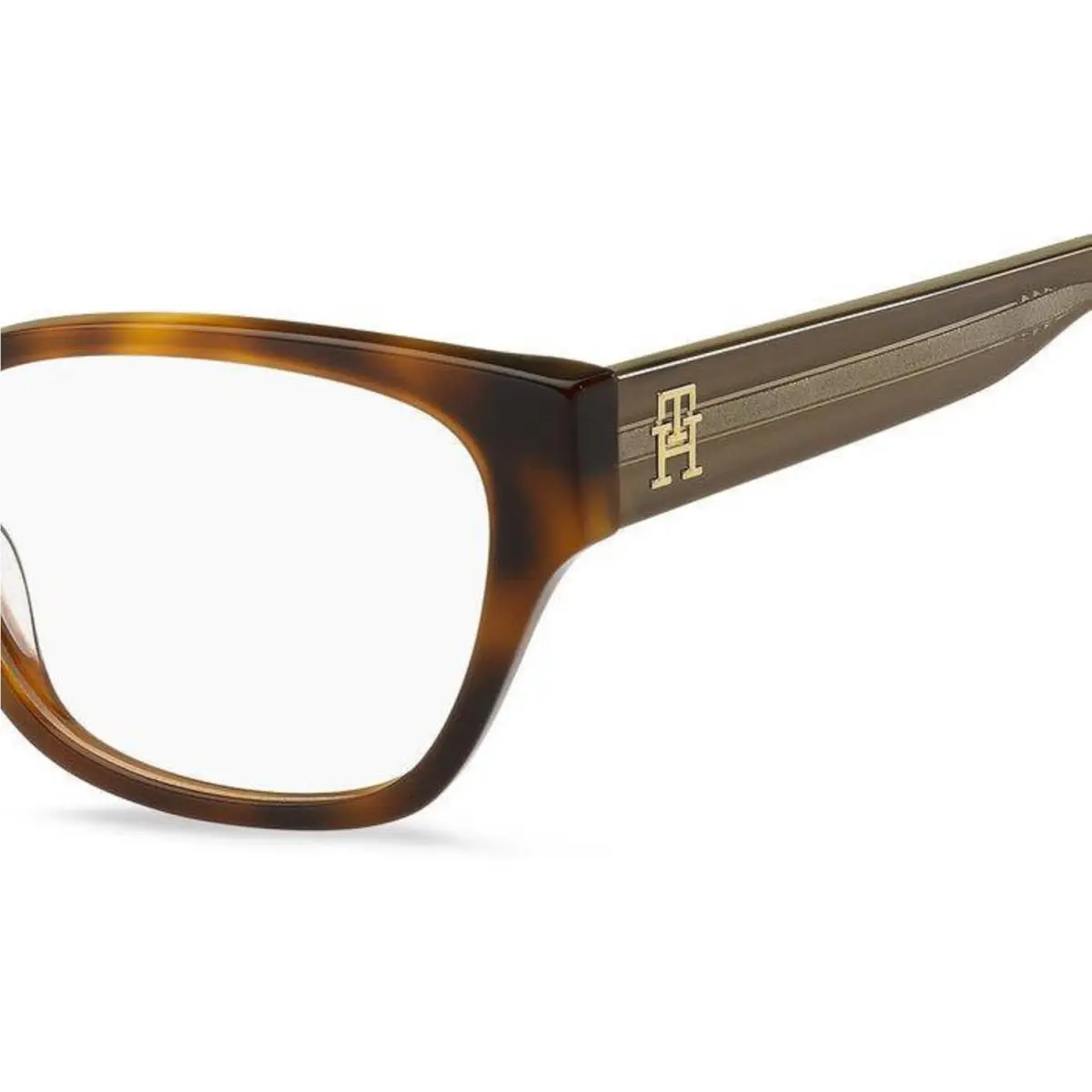 Tommy Hilfiger TH 2001 Havana Brown 05L Size 52 Eyeglasses