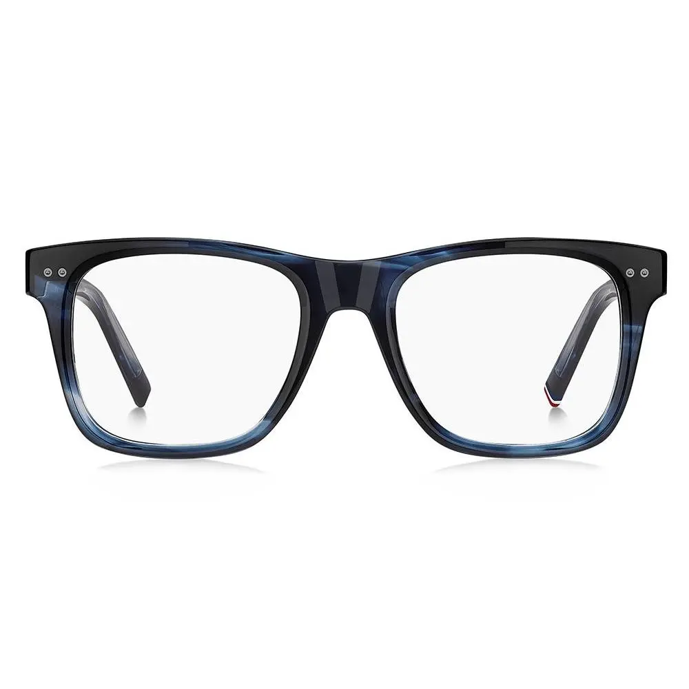 Tommy Hilfiger TH 85 Blue Horn 38I Size 52 Eyeglasses