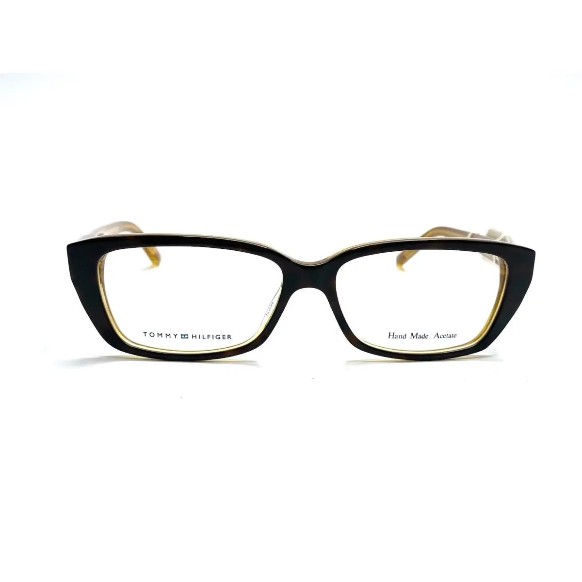 Tommy Hilfiger Cat Eye Oval Tortoise Yellow Glasses TH1133 0GZT 52 14 140