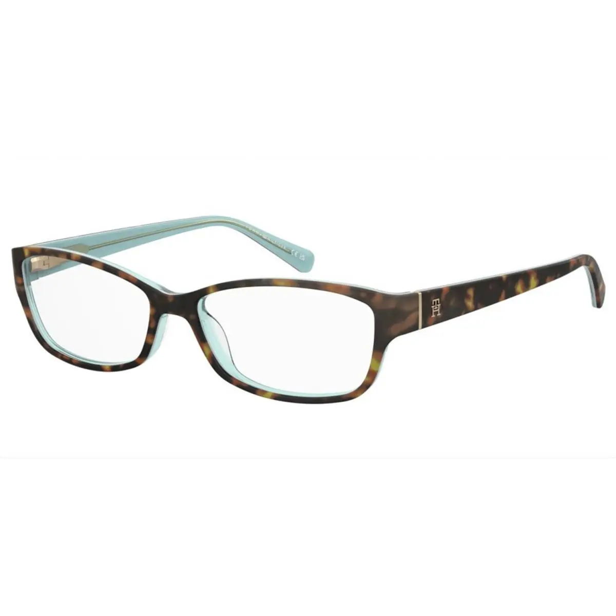Tommy Hilfiger TH 2180 Havana Blue Yap Size 55 Eyeglasses