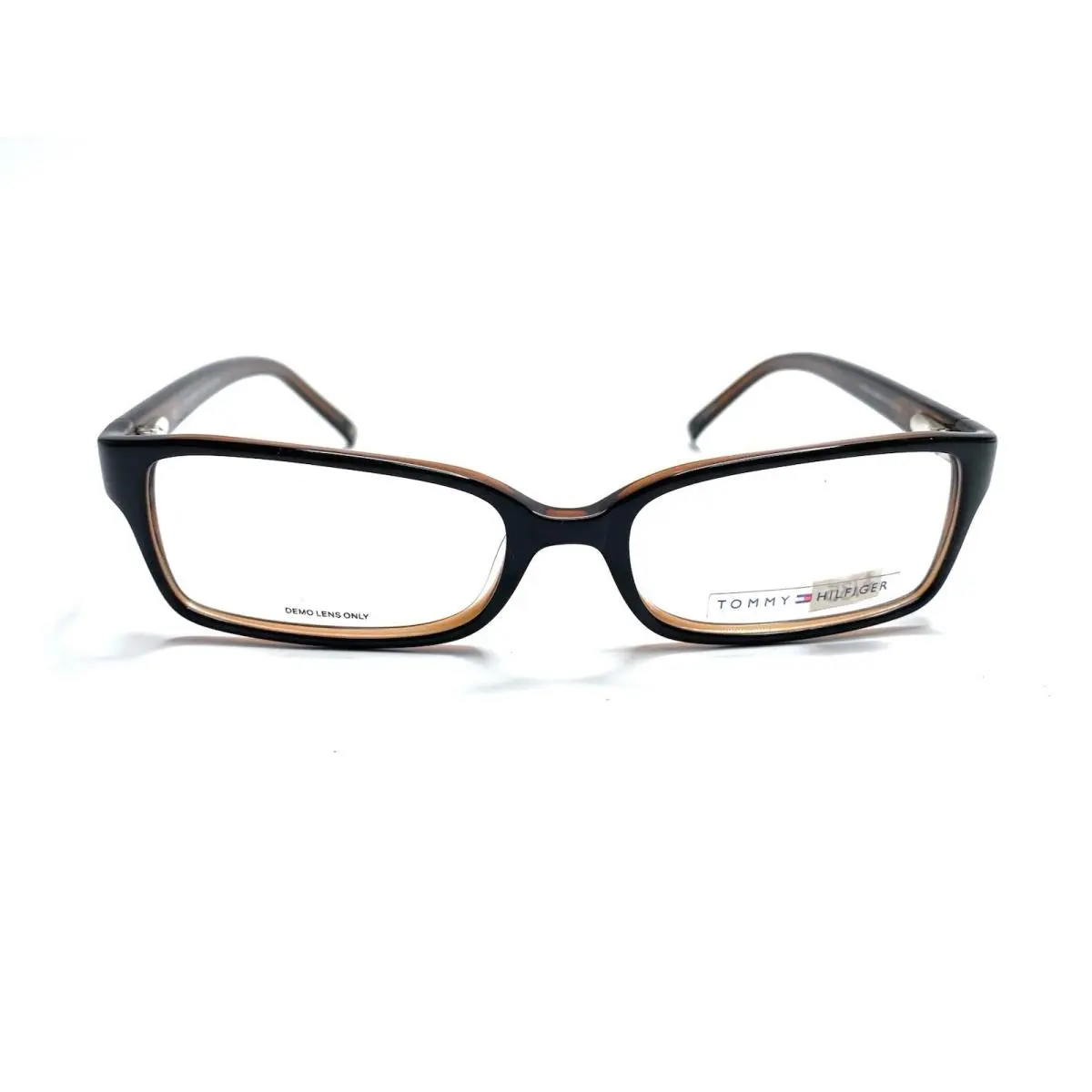 Tommy Hilfiger Rectangular Glasses TH3328 Blkbrn 51 16 135