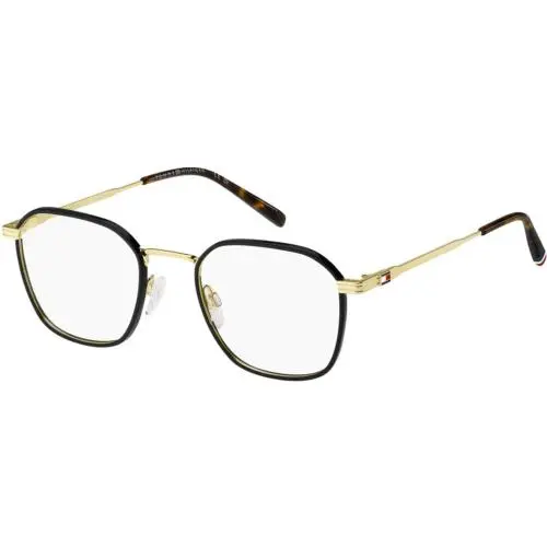 Tommy Hilfiger TH 2136 Gold Black Rhl Size 51 Eyeglasses