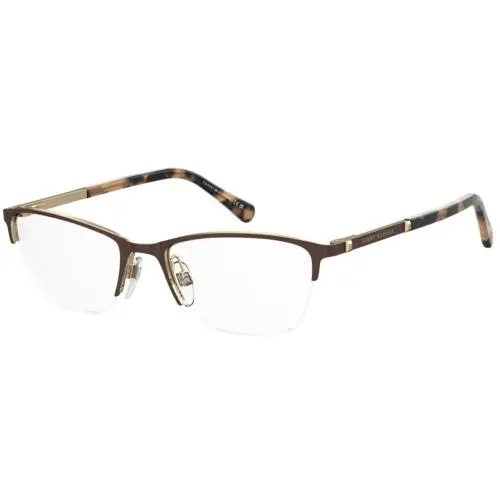 Tommy Hilfiger TH 2182 Gold Brown 01Q Size 51 Eyeglasses