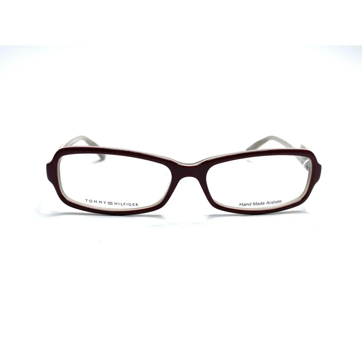 Tommy Hilfiger Rectangular Oval Red Gray Glasses TH1064 Vdd 54 15 140
