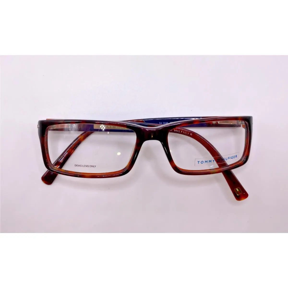 Tommy Hilfiger TH3440 TO Tortoise Plastic Eyeglasses Frame 54-16-140