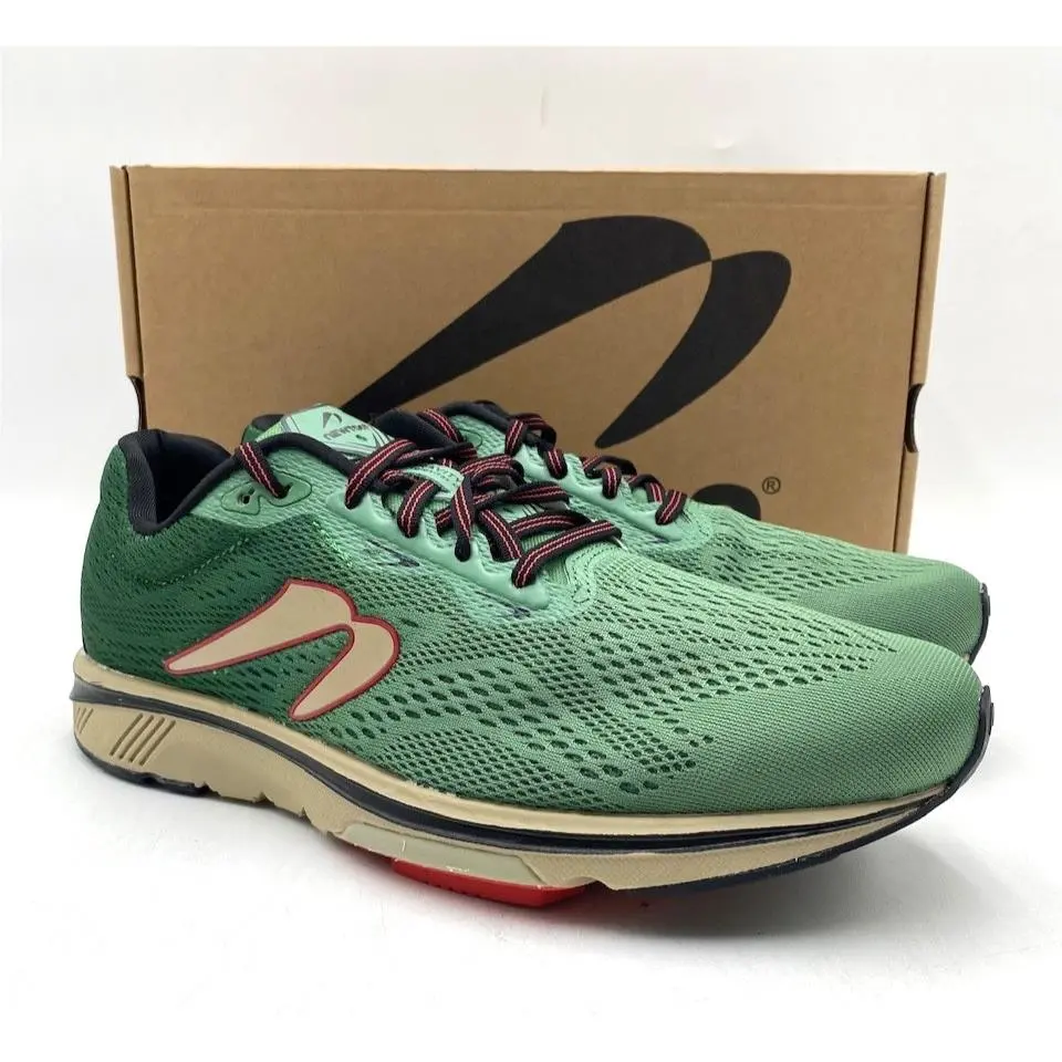 Newton Ton Gravity 12B Men`s Running Shoes Green Multiple Sizes