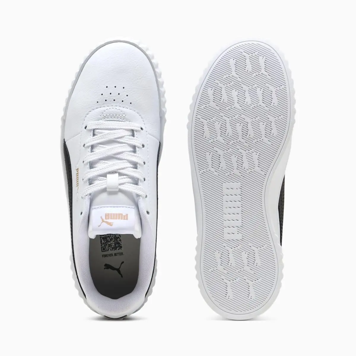 Puma shoes - PUMA WHITE/PUMA BLACK/PUMA GOLD 8