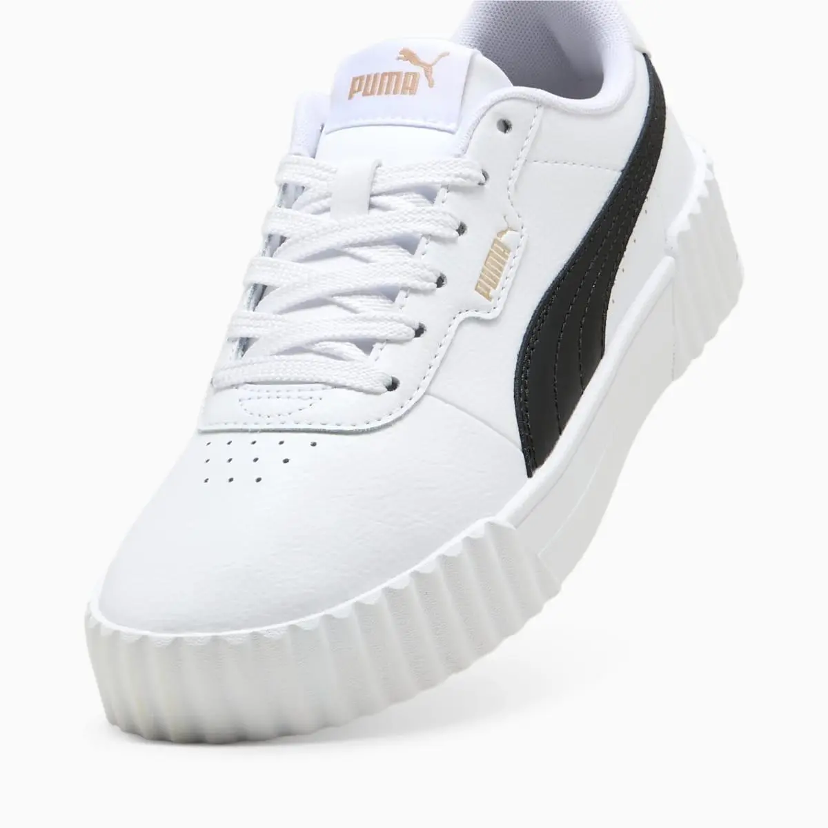Puma shoes - PUMA WHITE/PUMA BLACK/PUMA GOLD 10