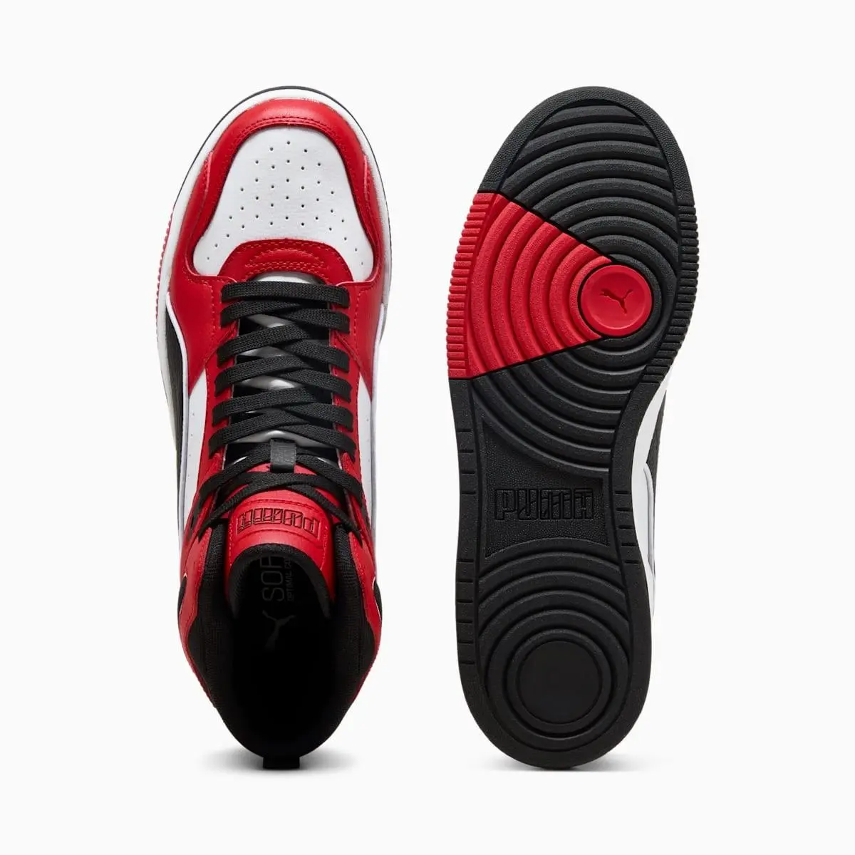 Puma shoes - PUMA WHITE/PUMA BLACK/FOR ALL TIME RED 8