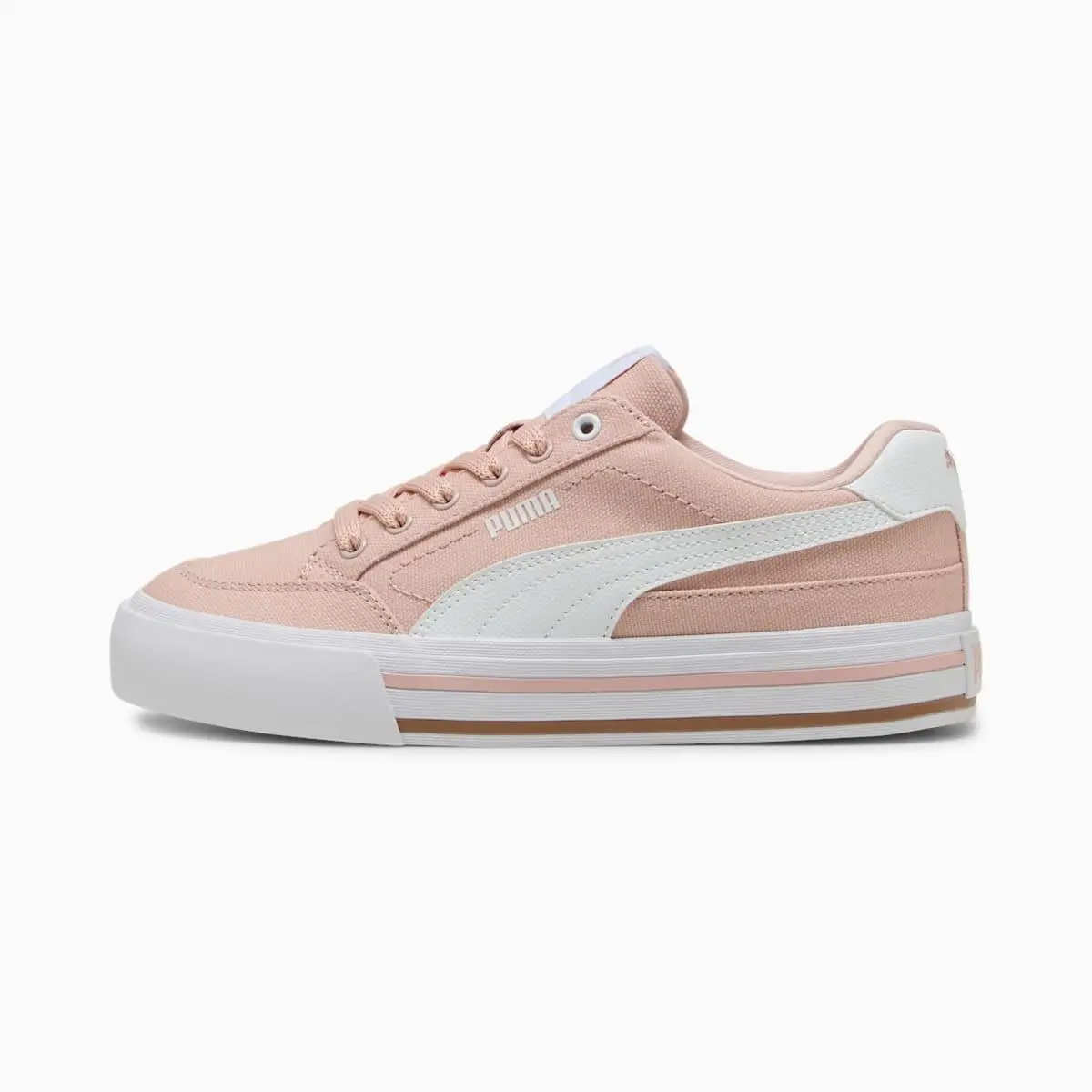 Puma Women`s Court Classic Vulc Sneaker Rose Quartz-puma White Rose Quartz/pum