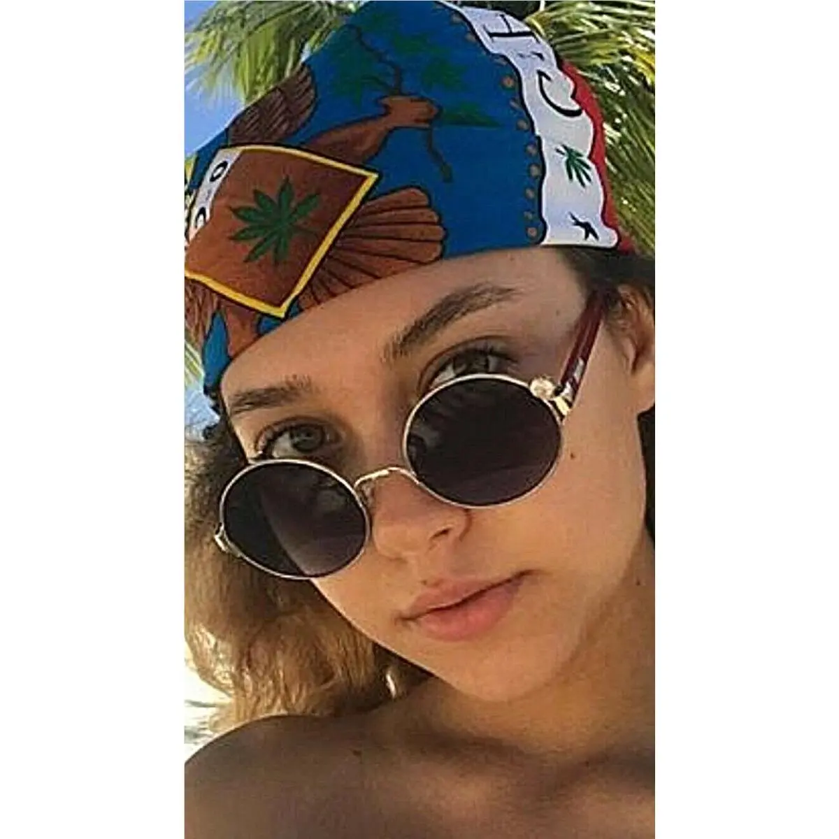 Polarized  Women`s Sunglasses Round by Gianfranco Ferre