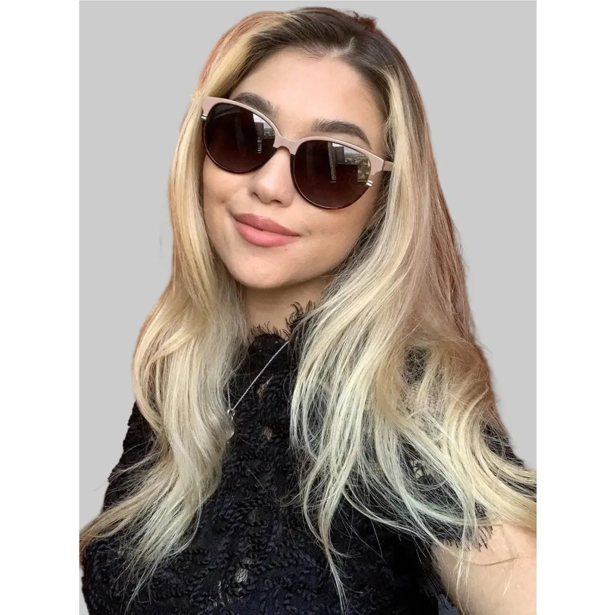 Polarized Gianfranco Ferre Gff 1Q3804 Cat Eye Women`s Sunglasses