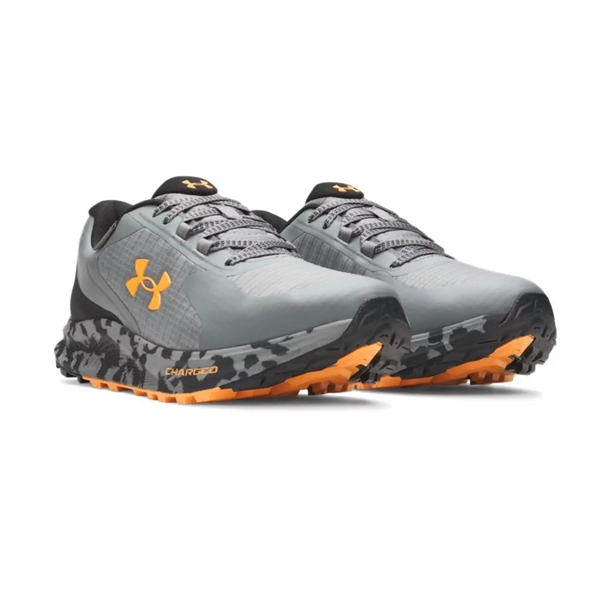 Under Armour shoes - Under Armour Bandit Trail 3 - Gray, Manufacturer: Clay Green / Black / Apollo Orange - 709 20