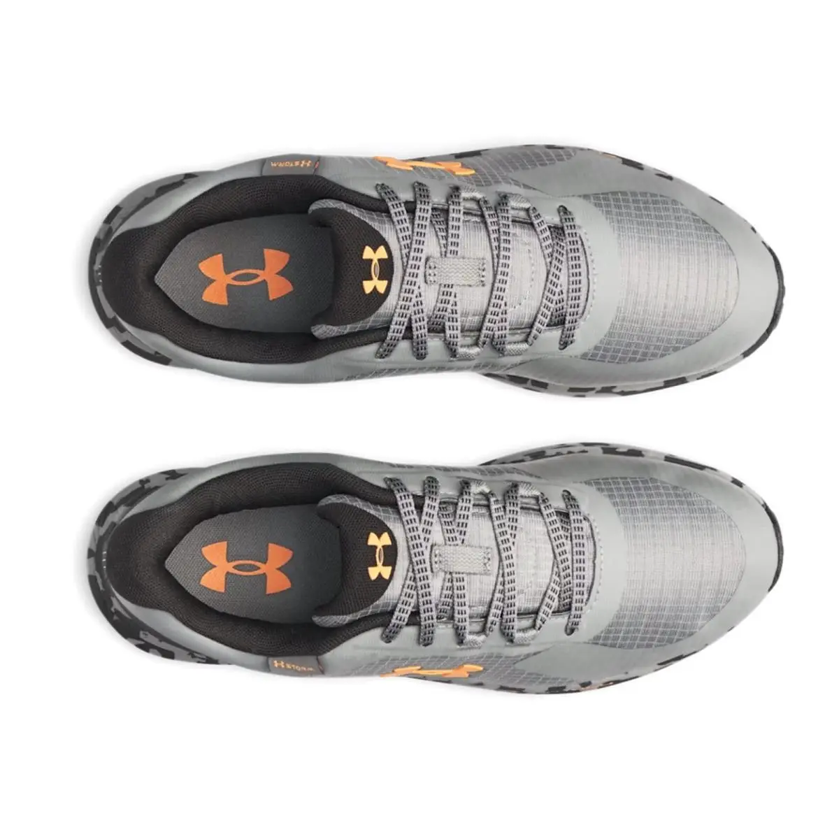 Under Armour shoes - Under Armour Bandit Trail 3 - Gray, Manufacturer: Clay Green / Black / Apollo Orange - 709 22