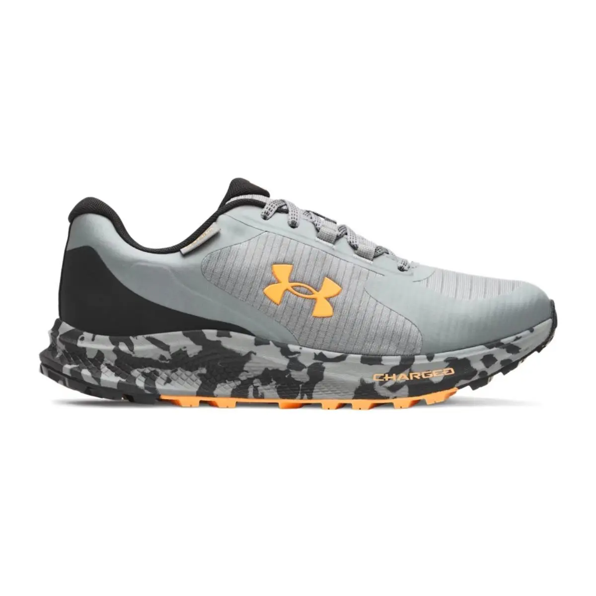 Under Armour shoes - Under Armour Bandit Trail 3 - Gray, Manufacturer: Clay Green / Black / Apollo Orange - 709 25