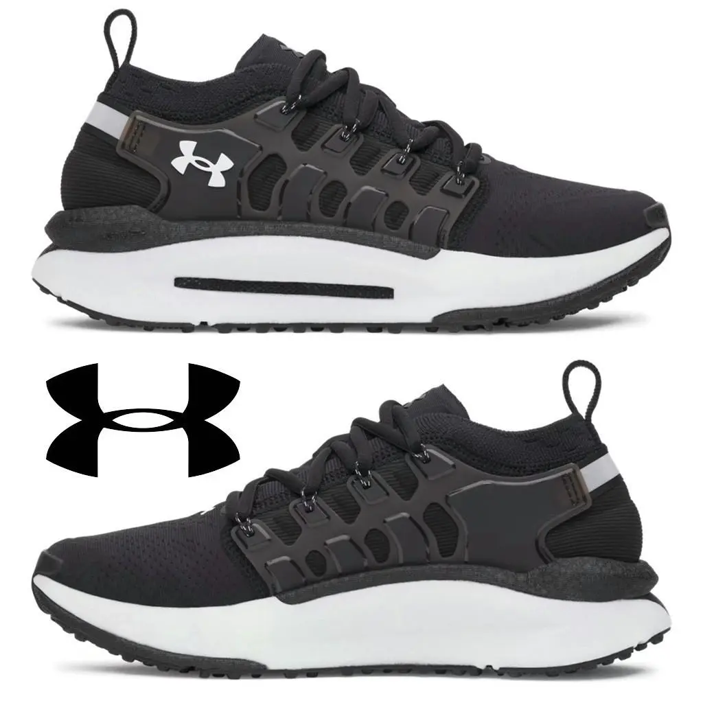 Under Armour Phantom X Women`s Shoes Running Sneakers Casual Comfort Sport Gym - Black, Manufacturer: Black / White - 001