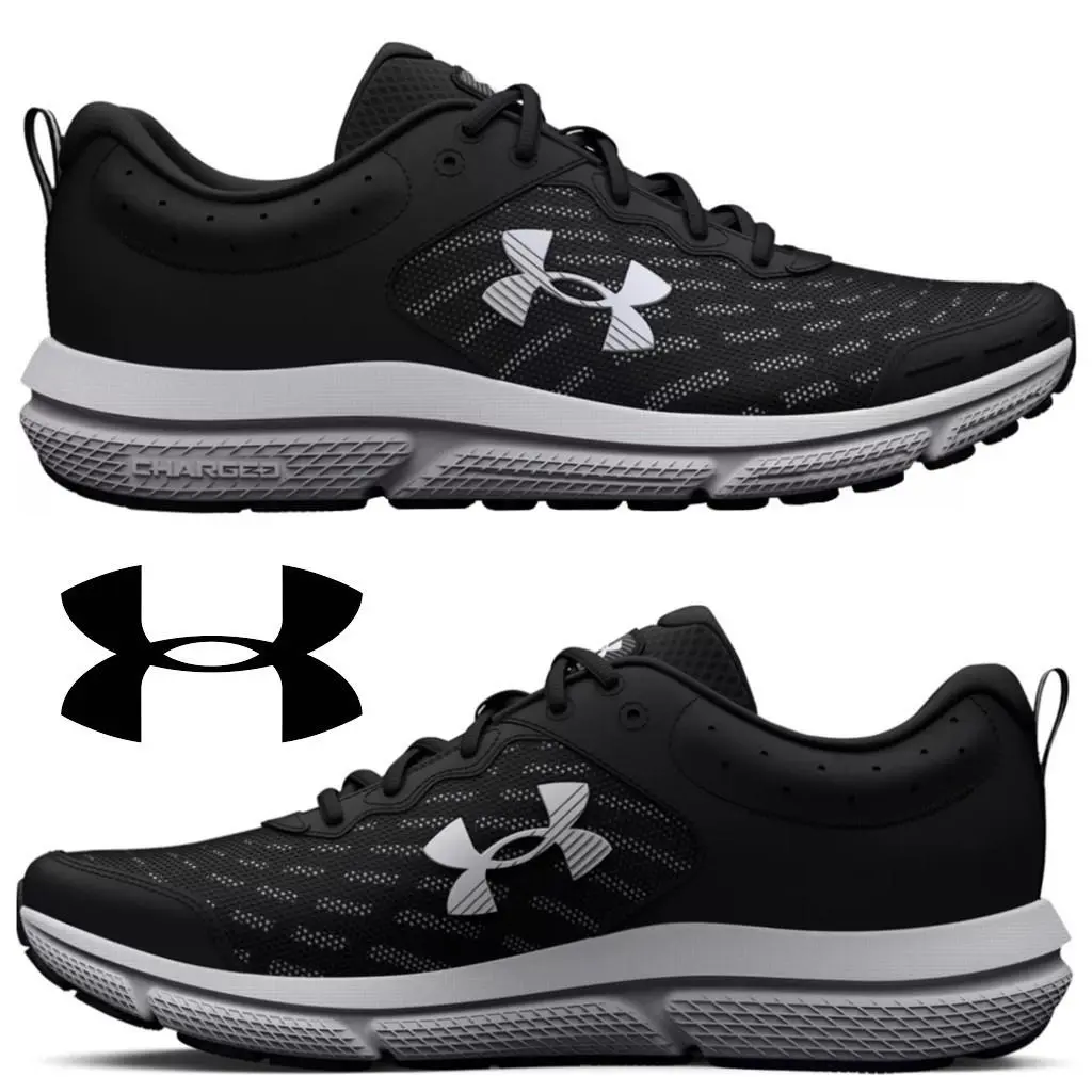 Under Armour shoes - Under Armour Charged Assert 10 - Black, Manufacturer: Black/White 23