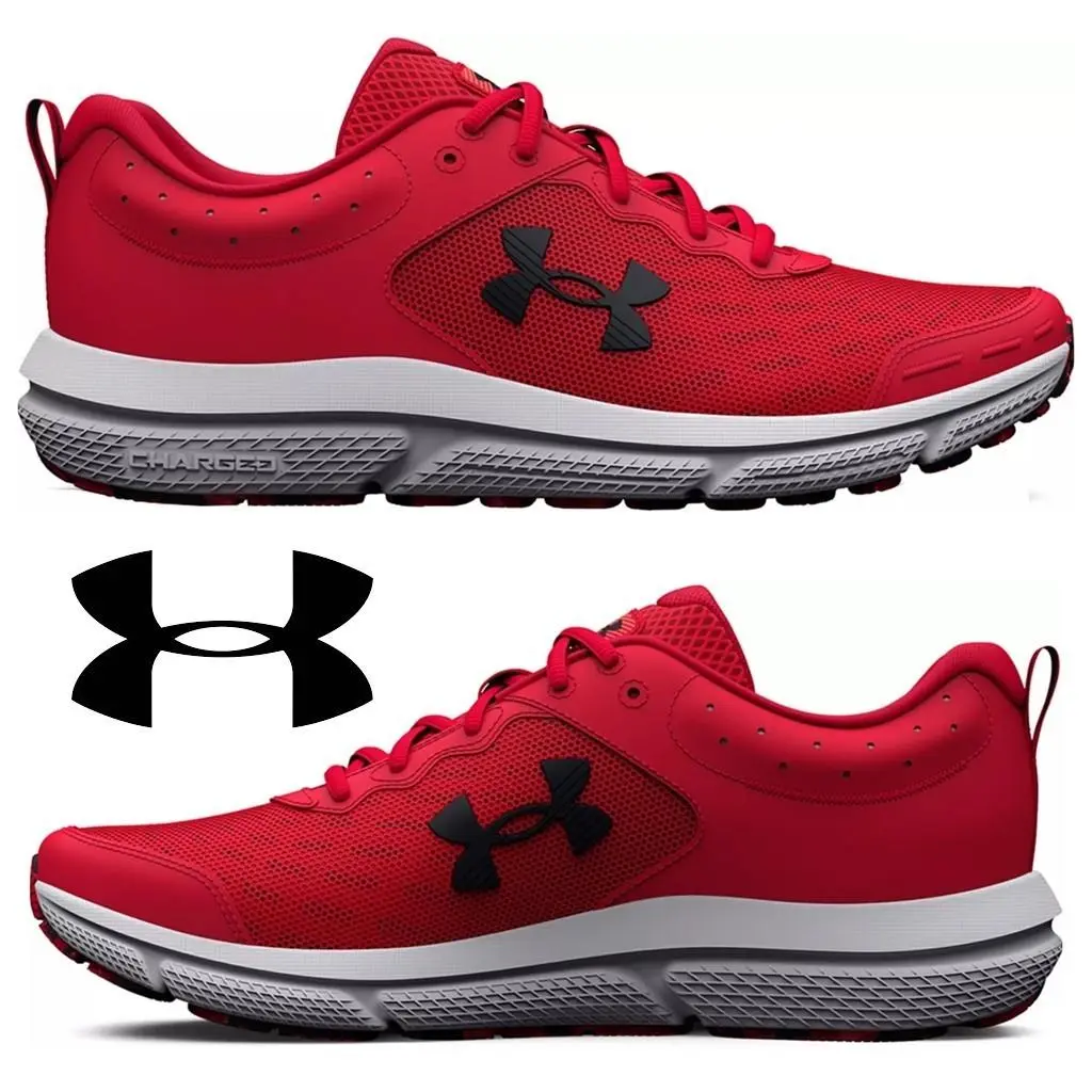 Under Armour shoes - Under Armour Charged Assert 10 - Red, Manufacturer: Red/Red/Black 23