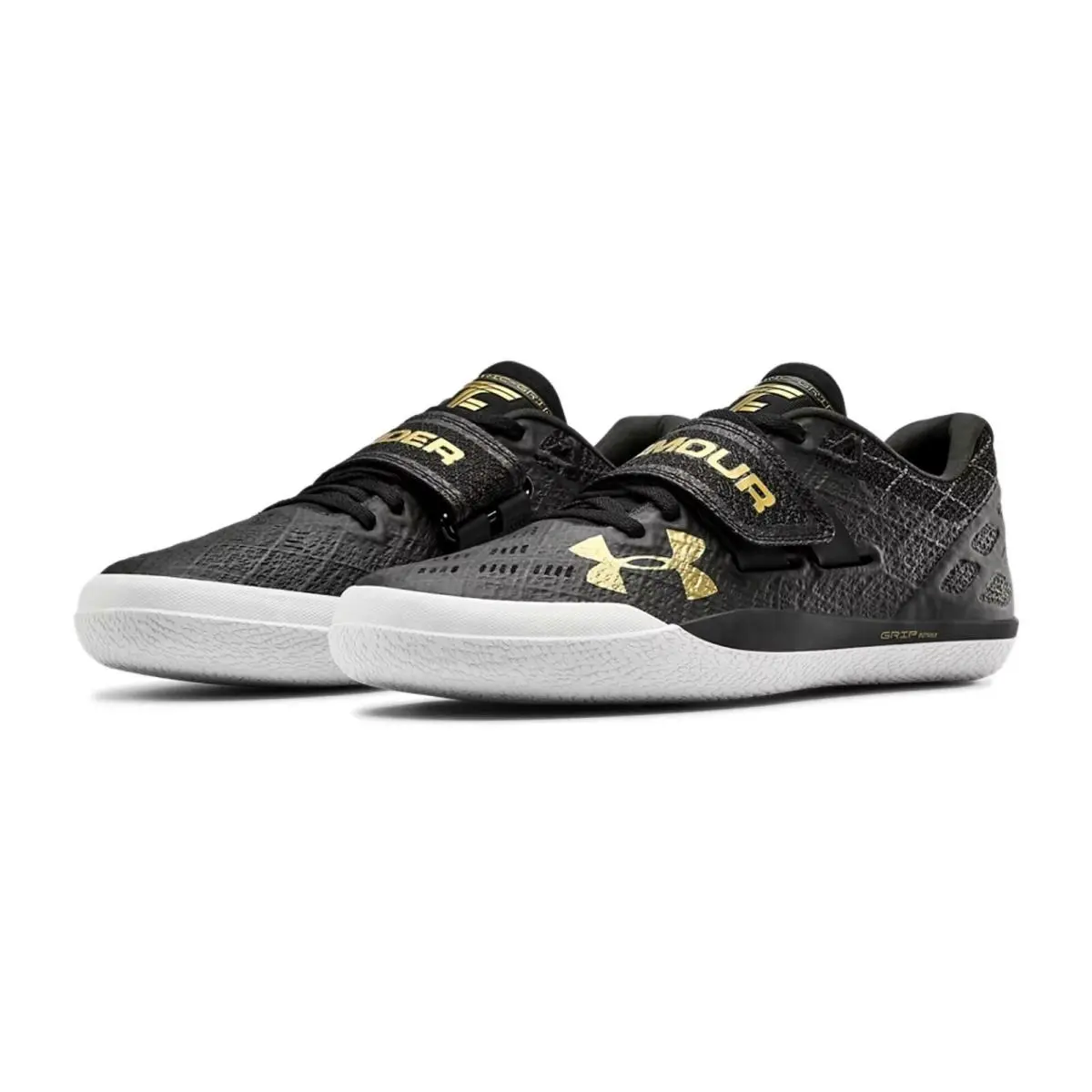 Under Armour shoes - Under Armour Centric Grip - Centric Grip - Black, Manufacturer: Black / Jet Gray / Metallic Victory Gold 20