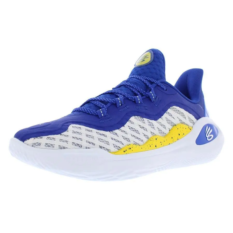 Under Armour shoes - Blue/Yellow, Main: Blue 3