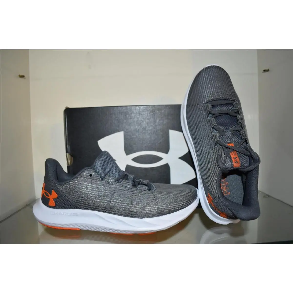 Under Armour shoes - Under Armour Charged Speed Swift - 3026999 026 - Gray 3
