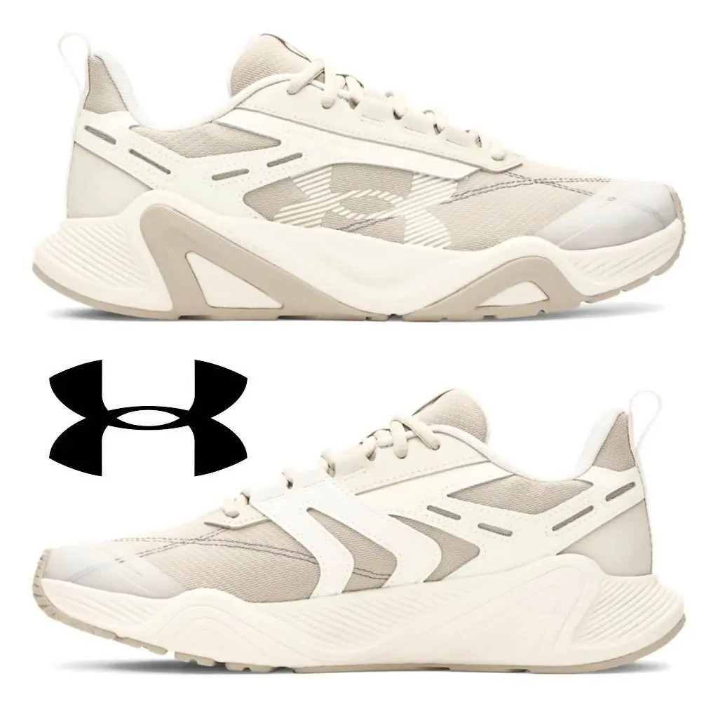 Under Armour shoes - Under Armour Charged Commit TR 5 - Beige, Manufacturer: Khaki Base / Summit White / Castlerock - 289 11