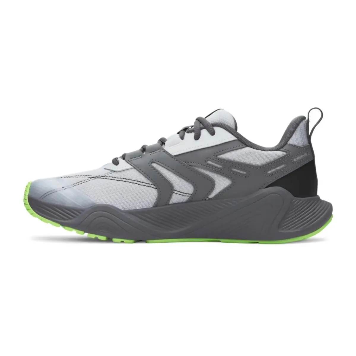 Under Armour shoes - Under Armour Charged Commit TR 5 - Gray, Manufacturer: Mod Gray / Castlerock / Lumos Lime - 011 6